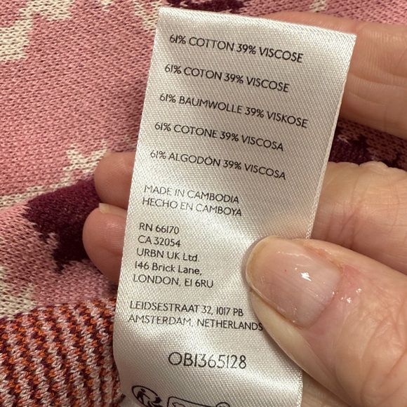 Daily Practice by Anthropologie Hazy Daze Pullover Sweater Women  Multi SZ S EUC - Picture 7 of 8